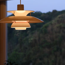 画像をギャラリービューアに読み込む, PH5 モダンホワイト ペンダント照明