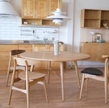 画像をギャラリービューアに読み込む, CH33T (座板)オーク材オイル仕上げ 送料無料(納期 約5ケ月)