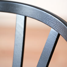 画像をギャラリービューアに読み込む, Yチェア43オーク材ブラック塗装/座面ブラックぺーパーコード/即納可(残り2脚)/送料無料