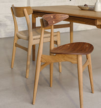 画像をギャラリービューアに読み込む, CH33T(座板)背・座(ウォルナット材オイル仕上げ)納期約5ケ月/送料無料
