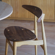 画像をギャラリービューアに読み込む, CH33T(座板)背・座(ウォルナット材オイル仕上げ)納期約5ケ月/送料無料