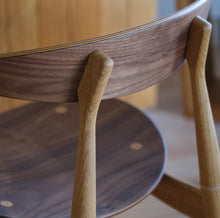 画像をギャラリービューアに読み込む, CH33T(座板)背・座(ウォルナット材オイル仕上げ)納期約5ケ月/送料無料