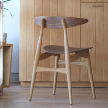 画像をギャラリービューアに読み込む, CH33T(座板)背・座(ウォルナット材オイル仕上げ)納期約5ケ月/送料無料