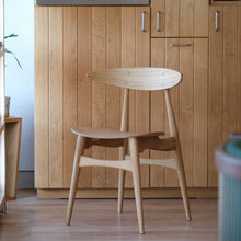 画像をギャラリービューアに読み込む, CH33T (座板)オーク材オイル仕上げ 送料無料(納期 約5ケ月)