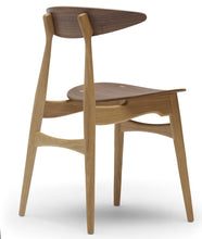 画像をギャラリービューアに読み込む, CH33T(座板)背・座(ウォルナット材オイル仕上げ)納期約5ケ月/送料無料