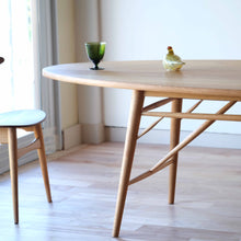 画像をギャラリービューアに読み込む, オーバルテーブル 2400(受注生産/納期約4ケ月)組立設置送料無料