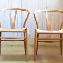 画像をギャラリービューアに読み込む, Yチェア45cmオーク材オイル仕上げ/注文後2週間(送料無料)