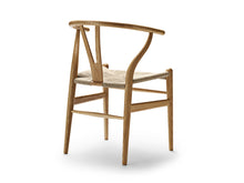 画像をギャラリービューアに読み込む, Yチェア43㎝オークオイル/ナチュラルペーパーコード【即納可】