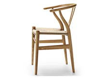 画像をギャラリービューアに読み込む, Yチェア43㎝オークオイル/ナチュラルペーパーコード【即納可】