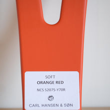 画像をギャラリービューアに読み込む, Yチェア／ビーチCHSソフトカラー9色／オレンジ レッドS2075-Y70R
